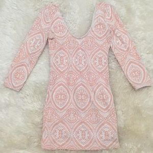 XS Free People Top in Soft Pink